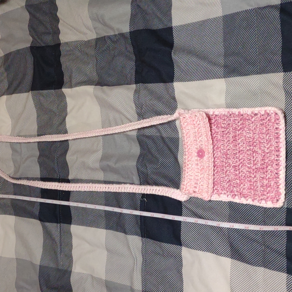 Handmade crocheted purse